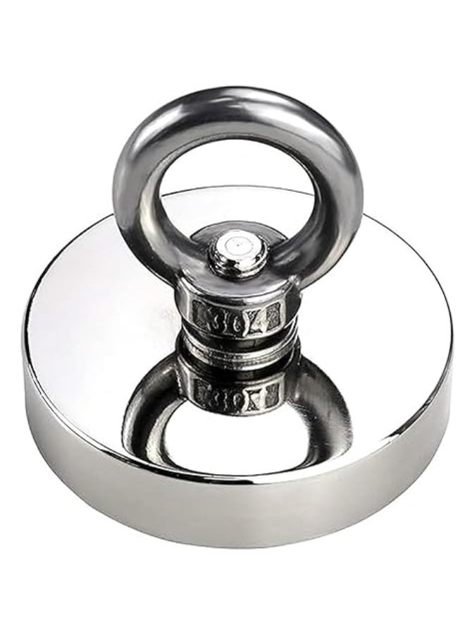 VITION Super Strong Neodymium Fishing Magnet Strong Pulling Force Rare Earth Magnet with Countersunk Hole Eye bolt for Retrieving in River and Magnetic Fishing - Image 1