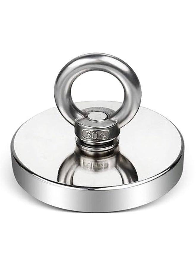 VITION Super Strong Neodymium Fishing Magnet Strong Pulling Force Rare Earth Magnet with Countersunk Hole Eye bolt for Retrieving in River and Magnetic Fishing - Image 4