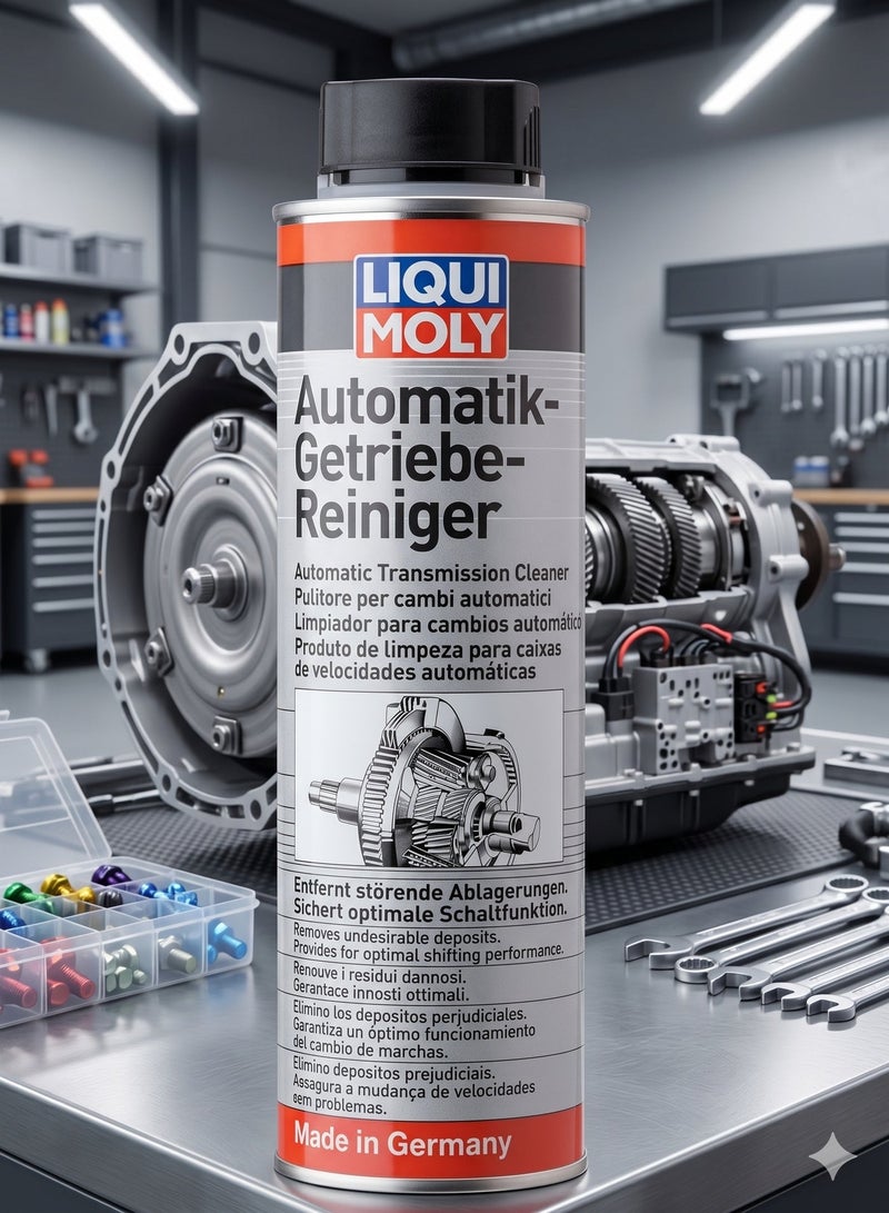 LIQUI MOLY Automatic Transmission Cleaner – Professional ATF System Cleaner for Smooth Shifting, Deposit Removal & Extended Gearbox Life - Image 1