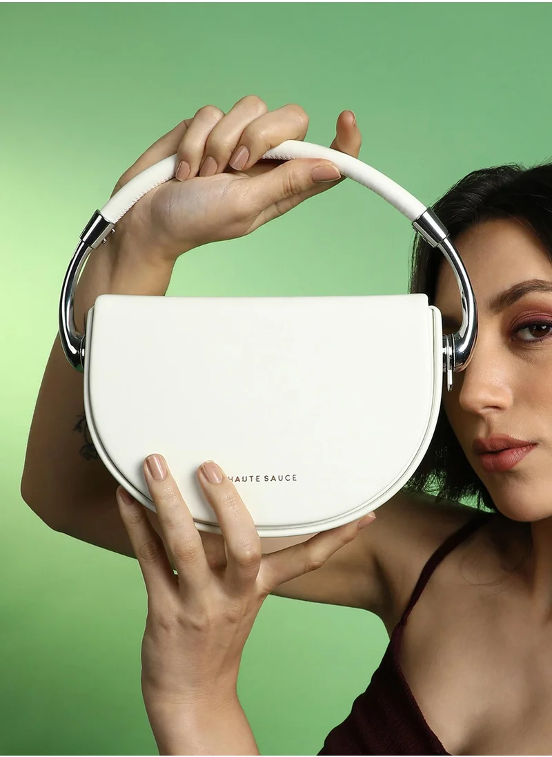 صوص هاوت The Semi Hand Bag - Chalk White
