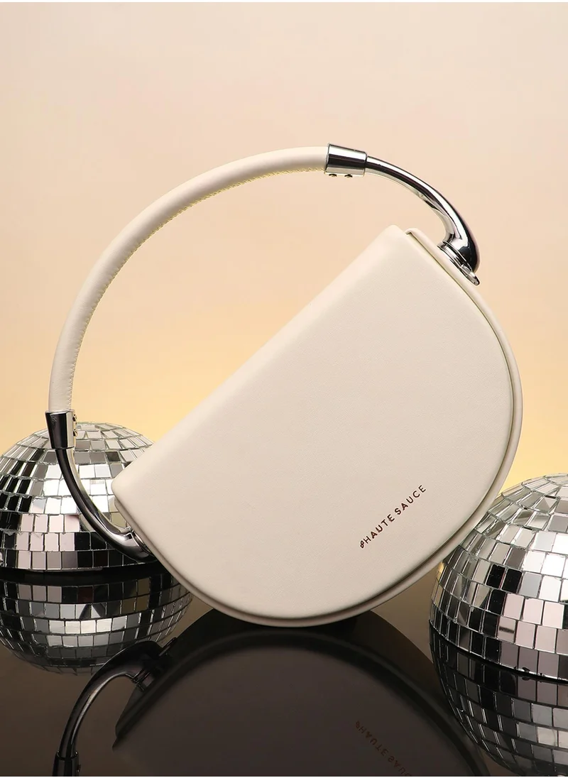 صوص هاوت The Semi Hand Bag - Chalk White