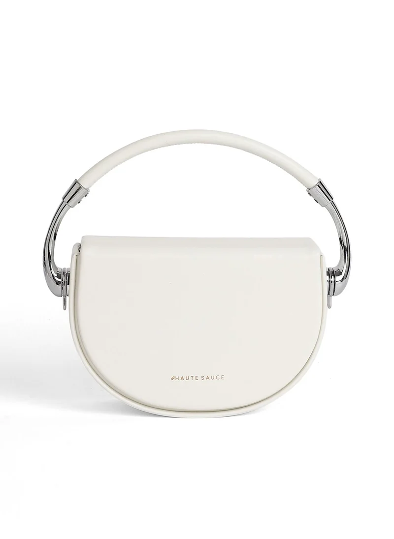صوص هاوت The Semi Hand Bag - Chalk White