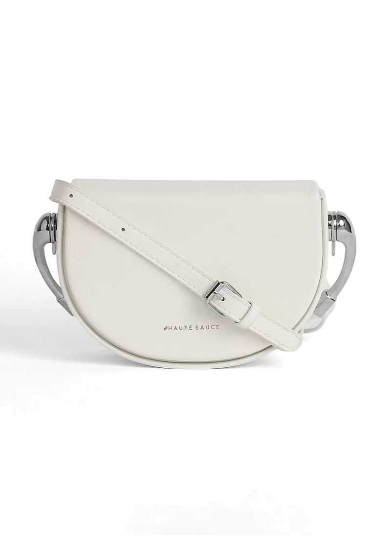 صوص هاوت The Semi Hand Bag - Chalk White