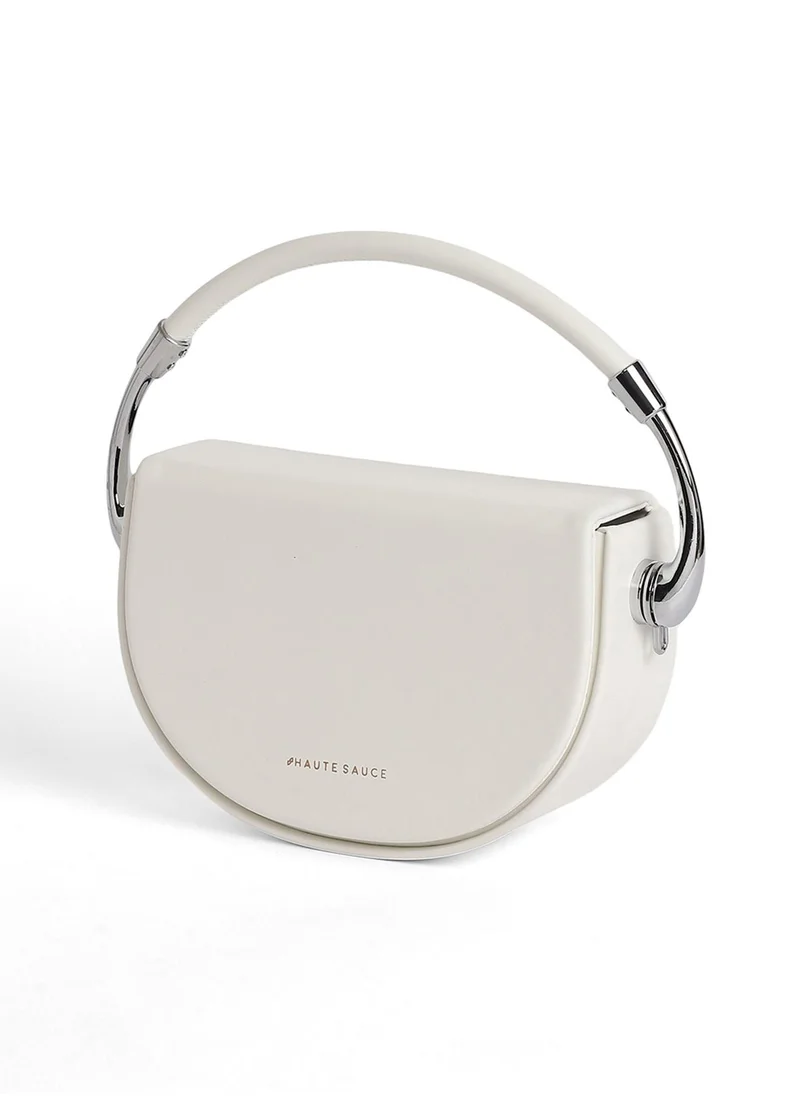 صوص هاوت The Semi Hand Bag - Chalk White