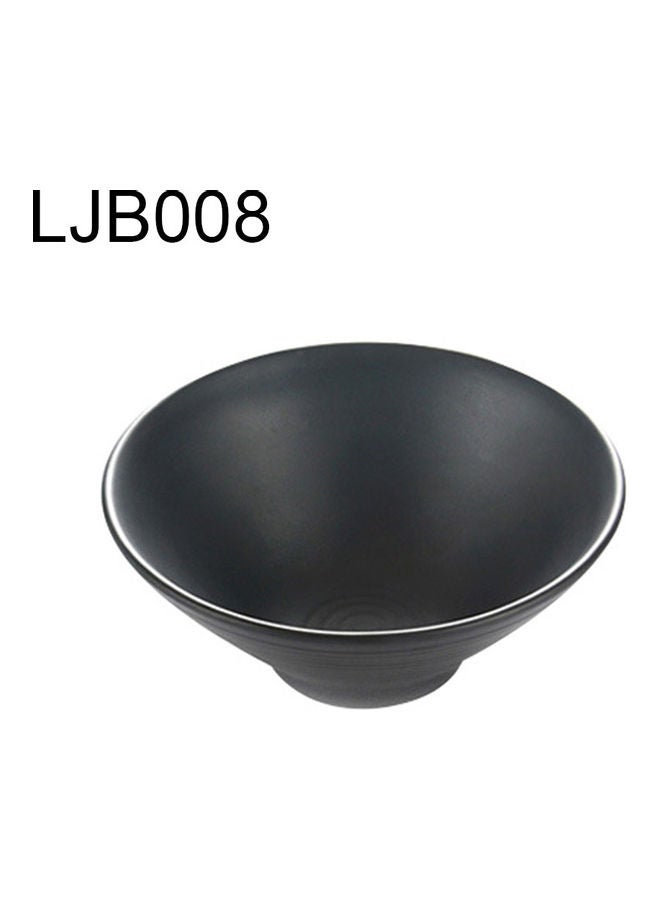 NIBEMINENT Ramen Noodles Soup Bowl Black - Image 1