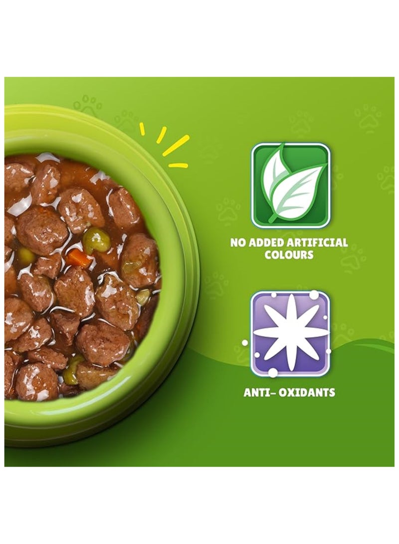 بورينا طعام القطط الرطب من فريسكيز بقطع الدجاج في المرق، 85 جرام - Image 2