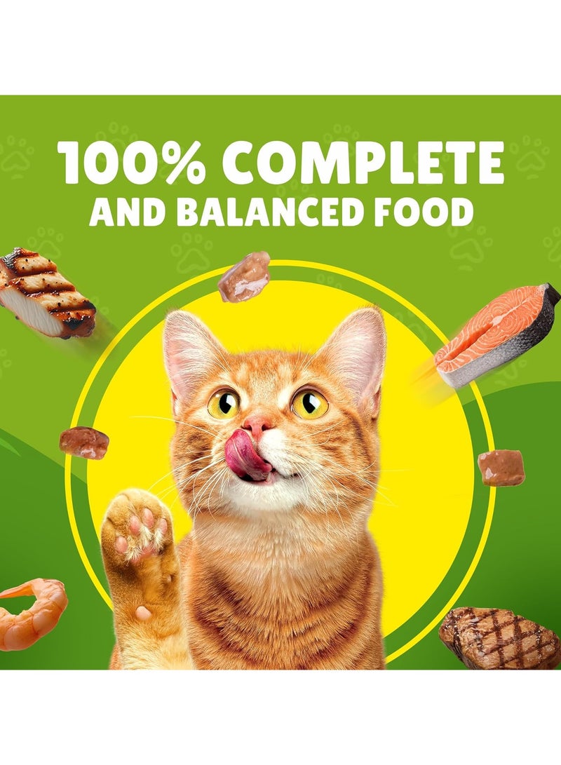 بورينا طعام القطط الرطب من فريسكيز بقطع الدجاج في المرق، 85 جرام - Image 4