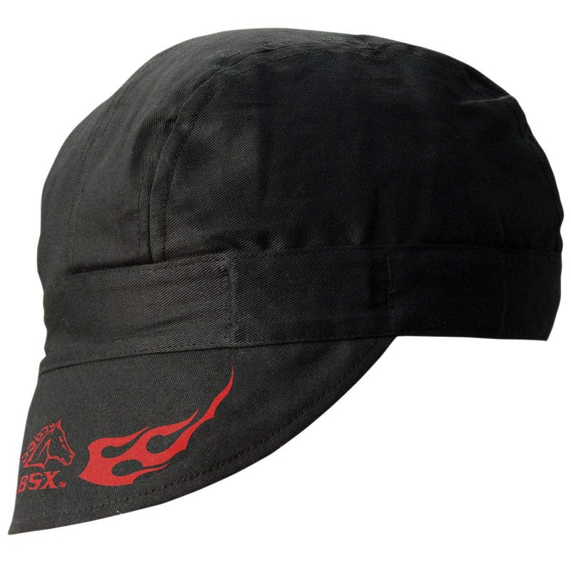 Revco REVCO - BC5W-BK Armor Cotton Welding Cap  100% Cotton Double Layer Protection
