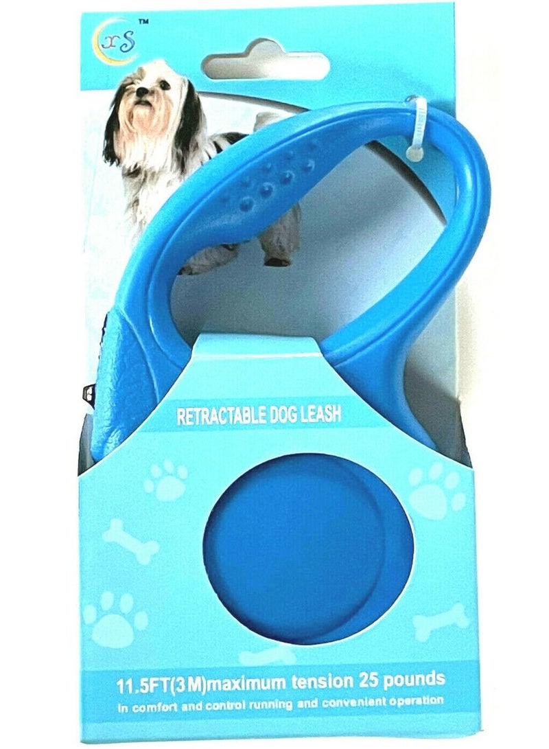 1Pcs Retractable Dog Leash 11.5FT (3M) Maximum Tension 25lbs