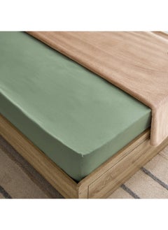 Home Box Derby Solid Microfiber Single Fitted Sheet 90 x 190 x 20 cm  - Image 5