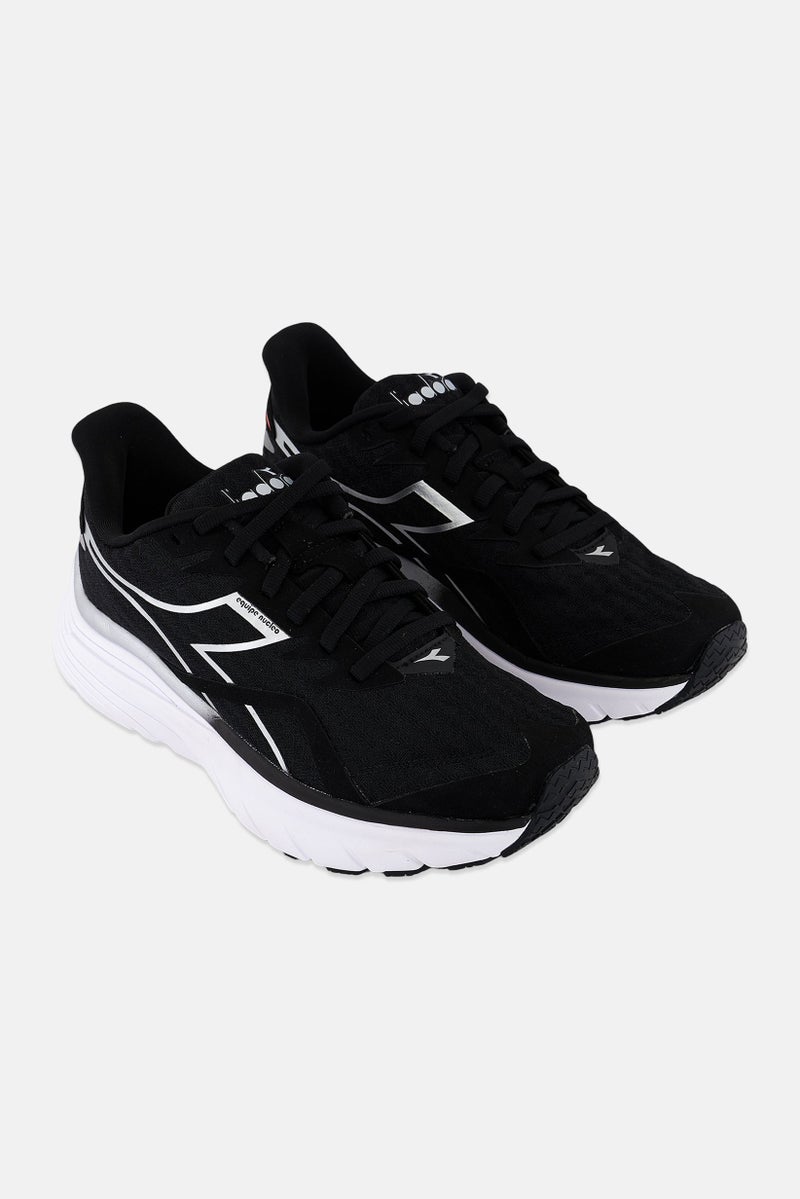 DIADORA حذاء نسائي خارجي مزود بأربطة من إكويب نيكليو، أسود - Image 1