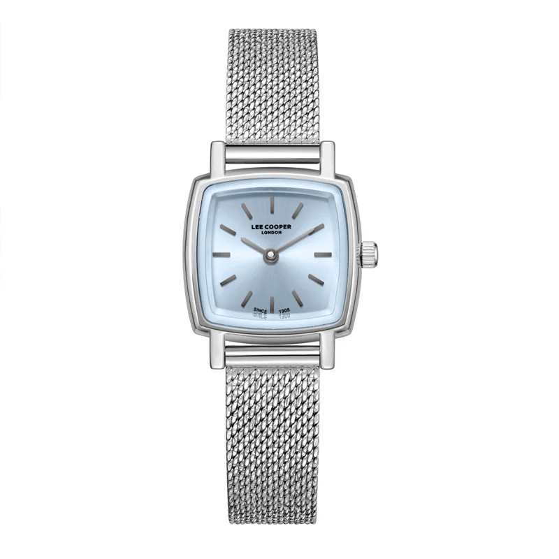 لي كوبر Women's Mesh Analog Watch LC08280.300 - 23x29,5 mm