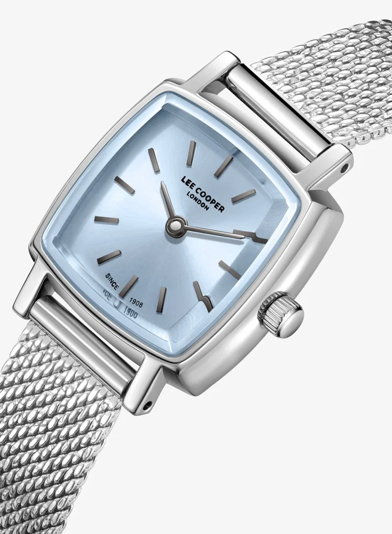 لي كوبر Women's Mesh Analog Watch LC08280.300 - 23x29,5 mm