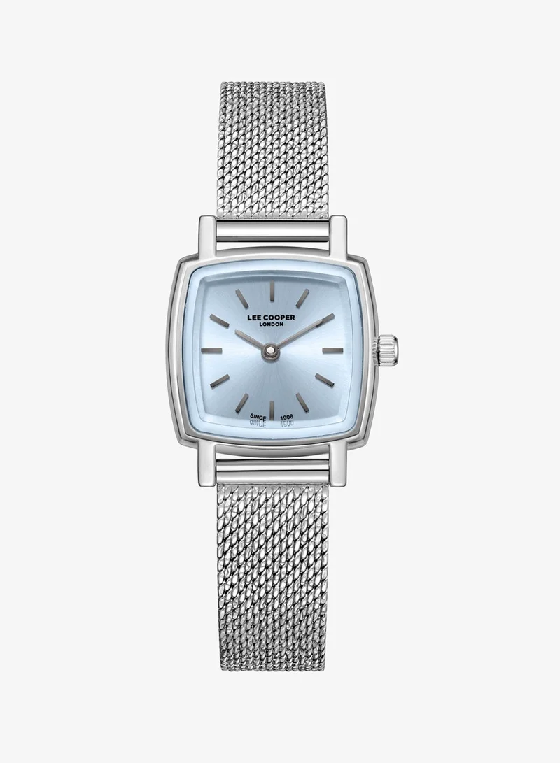 لي كوبر Women's Mesh Analog Watch LC08280.300 - 23x29,5 mm