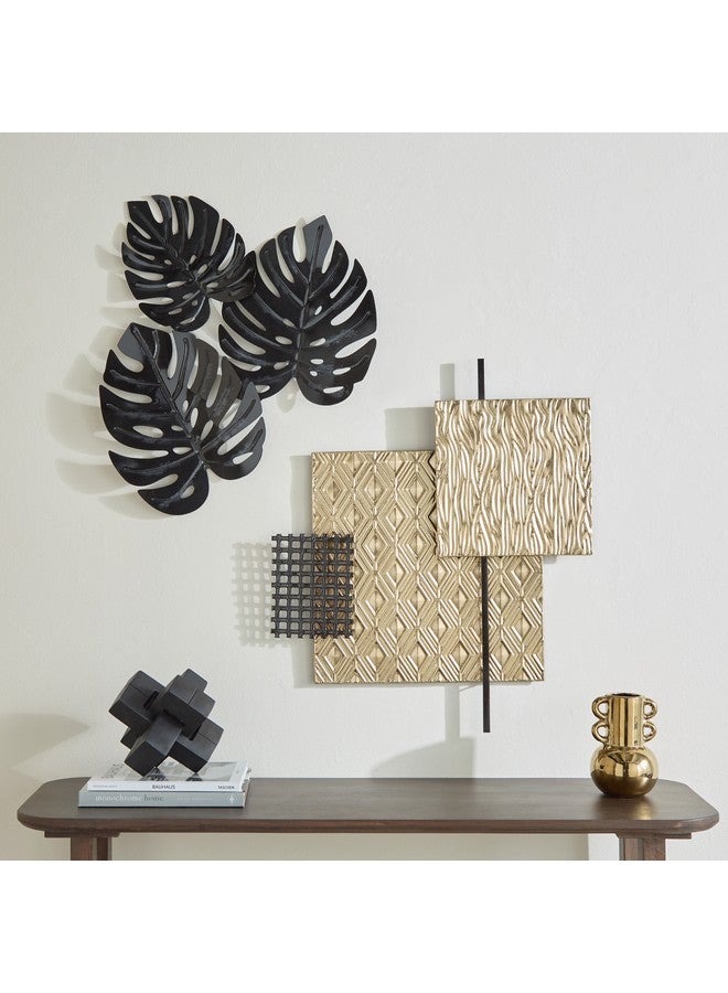 Home Box Jorja Metal Leaf Wall Art 55.9 x 3.8 x 60.3 cm - Image 4