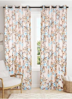Status Contract Beige Colour Door Curtain, 121 X 274 Cm  - Image 1