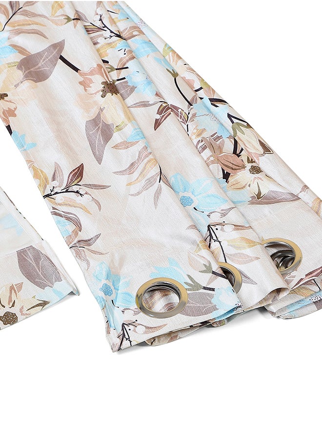 Status Contract Beige Colour Door Curtain, 121 X 274 Cm  - Image 4
