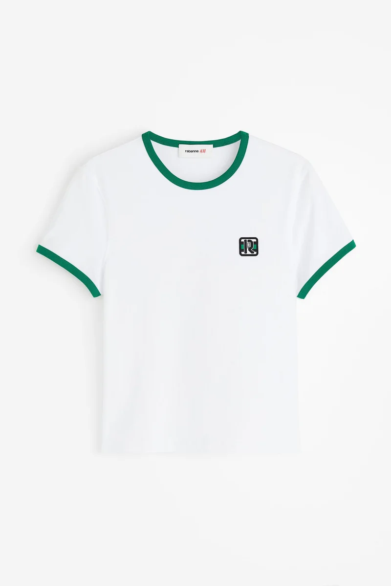 H&M Appliquéd T-shirt