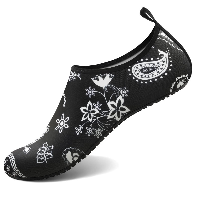 ATHMILE Water Shoes for Women Men QuickDry Aqua Socks Swim Beach Barefoot Yoga Exercise Wear Sport Accessories Pool Camping Must Haves Adult Youth Size 78Women67Men - Image 2