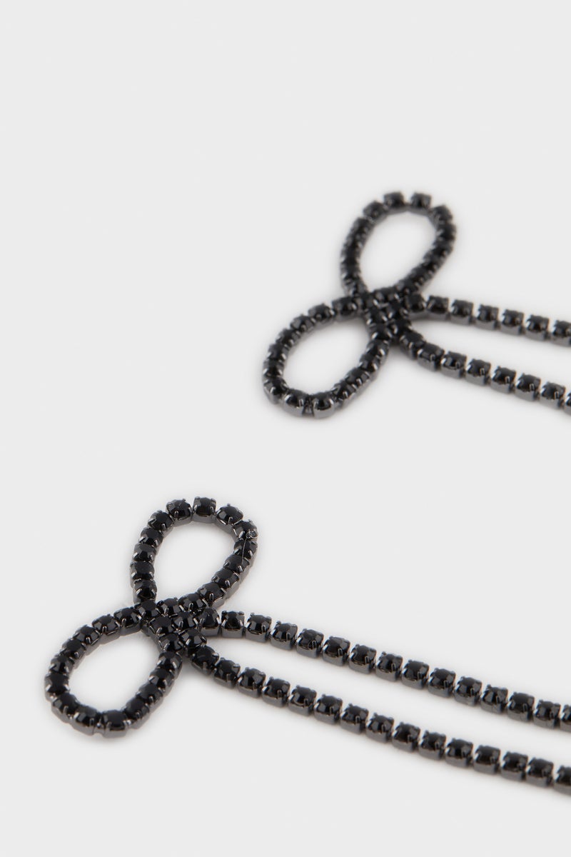 ديفاكتو حلق حريمي فضي اسود - قطعتين - Image 4