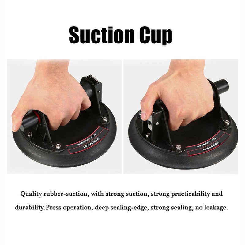 8inch Vacuum Suction Cup 200kg Bearing Capacity Heavy Duty Vacuum Lifter for Granite Glass Lifting - Image 4
