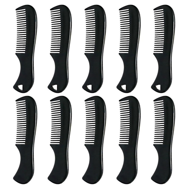 FOMIYES 10pcs Mini Beard Comb Hair Comb for Men Beard Combs for Men Mini Comb Mens Comb Mustache Beard Comb Hairdressing Comb Mens Beard Comb Mens Combs for Hair Pocket Sized Comb Plastic
