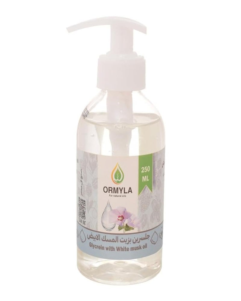Ormella Glycerin White Musk Oil - 250 ml - Image 1