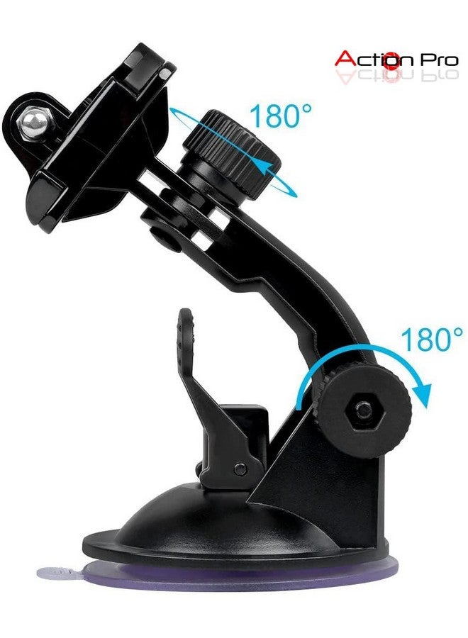 Action Pro Pro Car Windshield Suction Cup Mount Compatible With Gopro-13/12/11/10/9/8/7/6/5/4 Action Cameras - Image 3