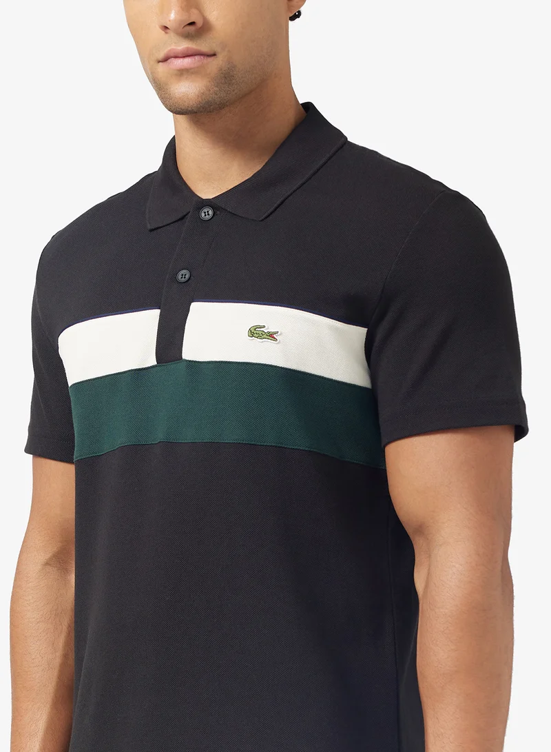 LACOSTE Colorblock Polo