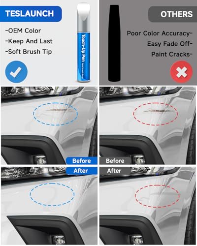 RSACET NH-788P White Orchid Pearl Touch Up Paint Compatible with Honda Exact Match Touch Up Paint Car Scratch Repair - Image 2