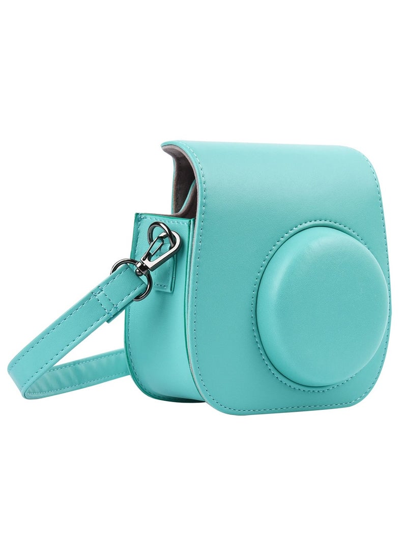CAIUL Protective Cover Case For Fujifilm Instax Mini 8 8+ 8s 9 Instant Photo Camera PU Leather Bag with Removeable Shoulder Strap  - Image 1