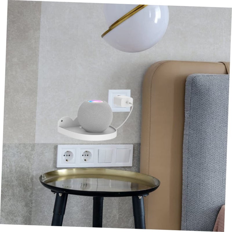 Space Saving Wall Mount Speaker Bracket Stand Storage Rack - Image 5