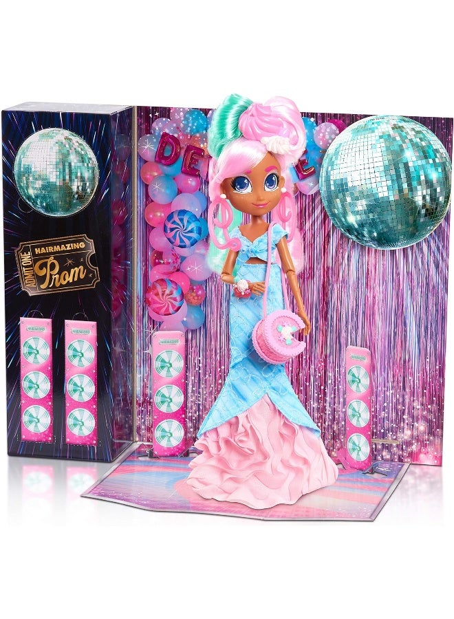 Hairdorables Hairmazing Prom Perfect Fashion Dolls, Dee Dee, Pink and Green Hair, Kids Toys for Ages 3 Up by Just Play - Image 5