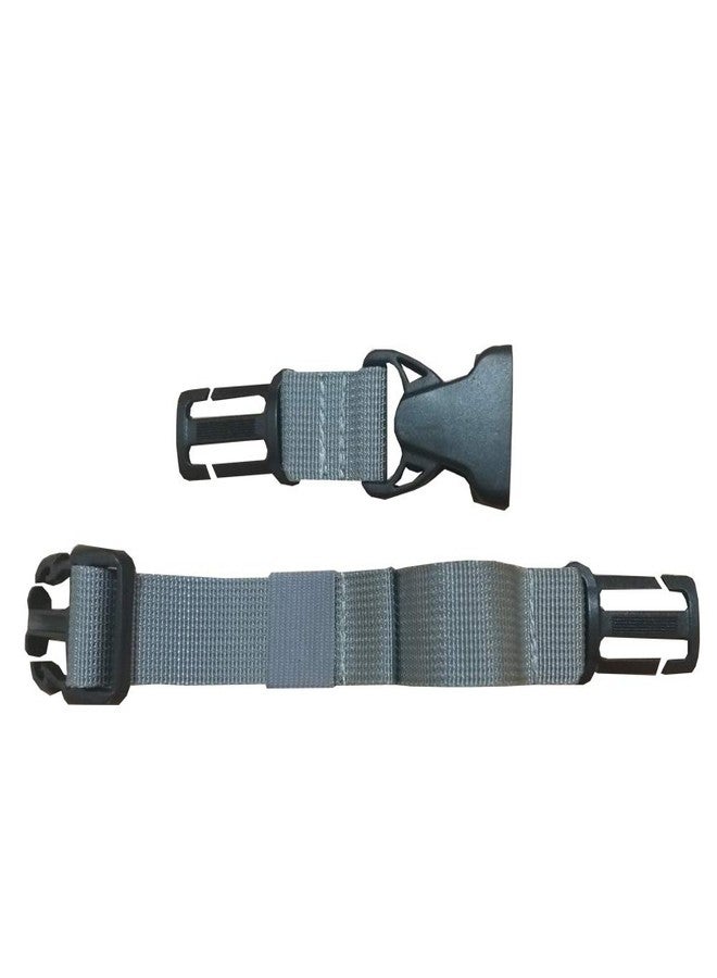 Amlrt HDHYK Backpack Chest Strap- Nylon -Suitable for Webbing on The Backpack up to1in. Gray - Image 2