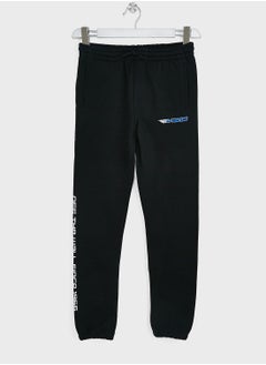 Youth Reflective Checkerboard Flame Sweatpants