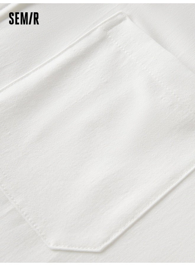 سيمير قميص بتفاصيل شال على الأكتاف للنساء - Image 4