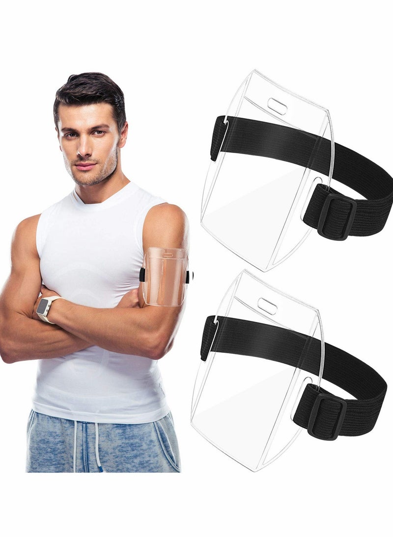 10 Pack PVC ID Badge Holders - Durable and High-Quality for Work Passes, Events, and Conferences - Image 1