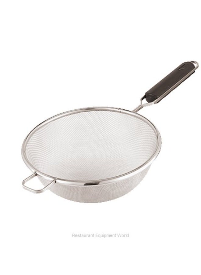 مصفاة من الفولاذ المقاوم للصدأ بقطر 12 سم وطول 17 سم. مقبض ABS طويل ومقاوم للحرارة. آمنة للغسل في غسالة الصحون. إيطاليا