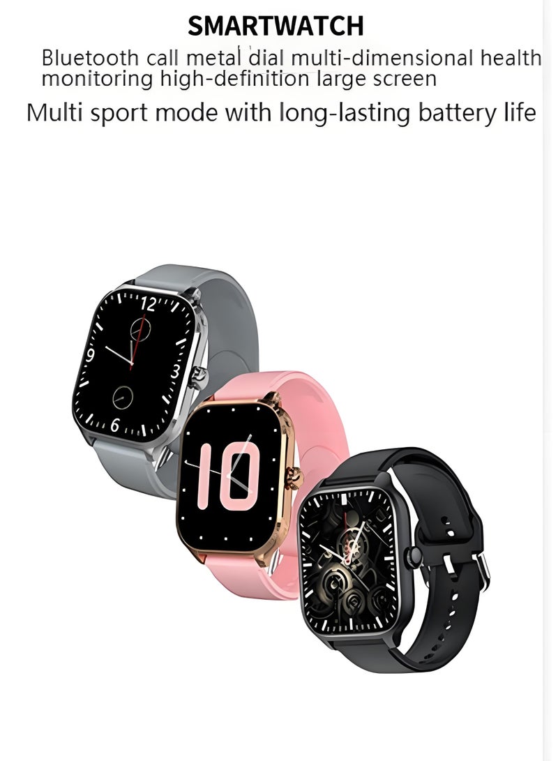 H9 Pro Max smart watch 2.01inch Bluetooth call health monitoring message reminder H9 foreign trade watch - Image 4