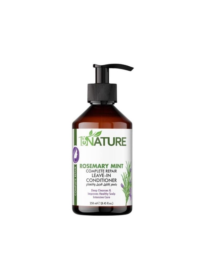 ByNature Rosemary Mint Complete Repair Leave In Conditioner 250ml