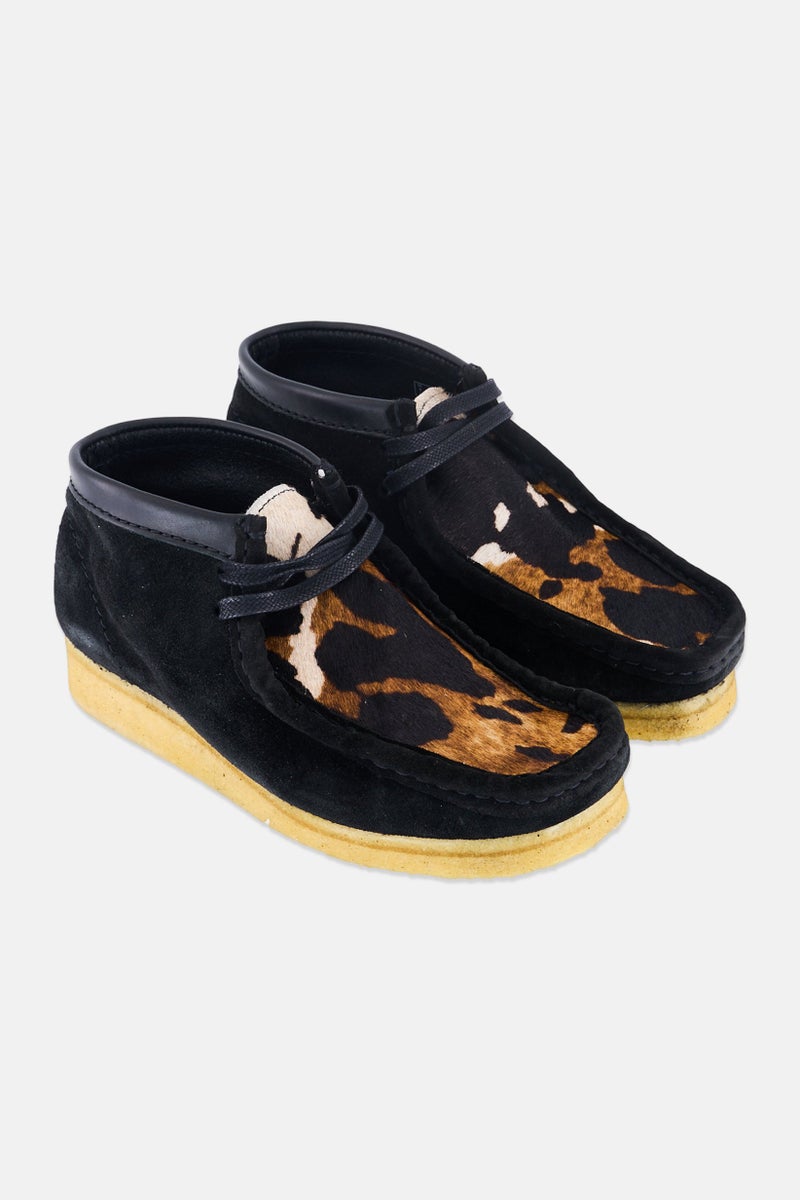 clarks Women Lace Up Casual Shoes, Black - Image 1