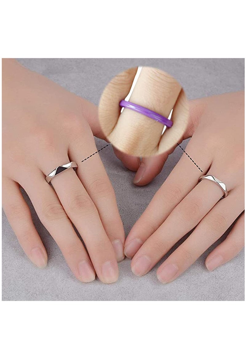Ring Size Finger Size Gauge Jewelry Measuring Tool Set Rings Making Tools of US Size 1-13 with Half Size and UK Size A - Z 27 Pieces, Clear Scale, Plastic, Compact Size and Lightweight