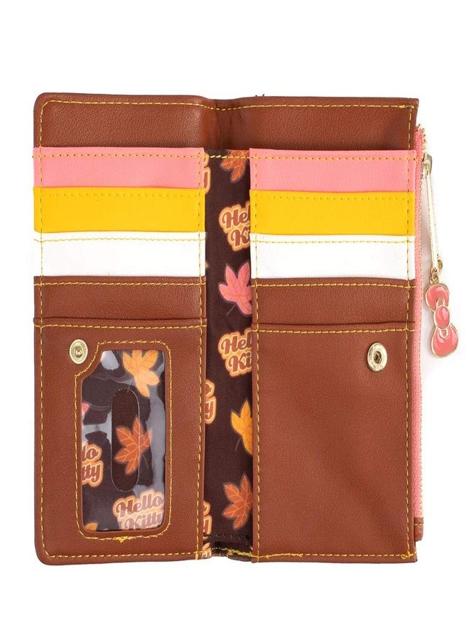 Loungefly Hello Kitty Pumpkin Spice All Over Print Flap Wallet - Image 4