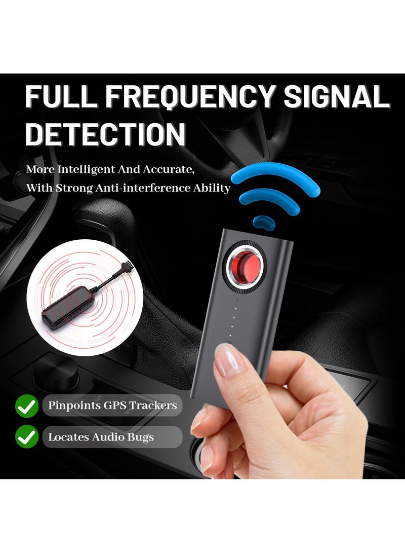 KASTWAVE Portable Hidden Camera Detectors,GPS Tracker Detector,Anti Spy Wireless Signal Scanner,Listening Device Detector,5 Levels Sensitivity for Home Office Travel Car - Image 5
