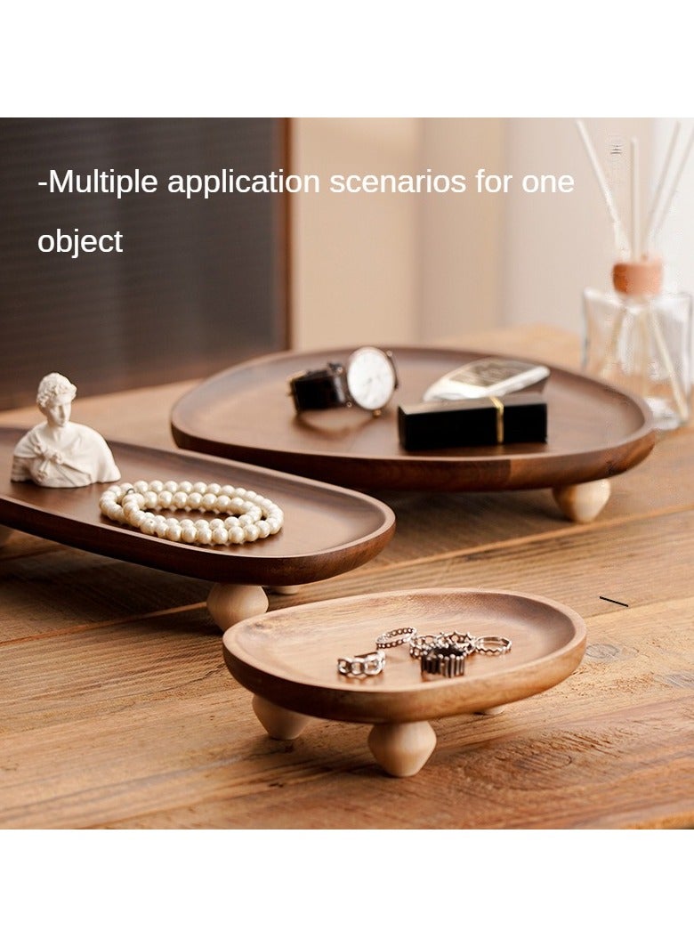 Home decoration tray, Snack and fruit tray, item storage trays, durable and easy to clean，one piece - Image 5