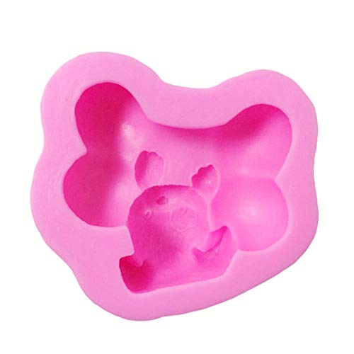 HengKe 2 Pieces 3D Puppy Dog Soap Molds, Food Grade Chocolate Icing, Biscuit Decor, Polymer Clay Fondant Cake Baking Moulds - Image 3