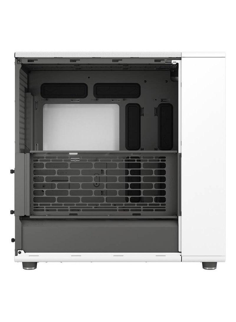 Fractal Design North XL E-ATX Mid Tower Computer Case, Mesh Side Panel, 3x Aspect 140mm PWM Included, Up to 420mm Radiator 9x Fans Support, Dust Filters, Type-C, 2x USB 3.0, White | FD-C-NOR1X-03 - Image 5
