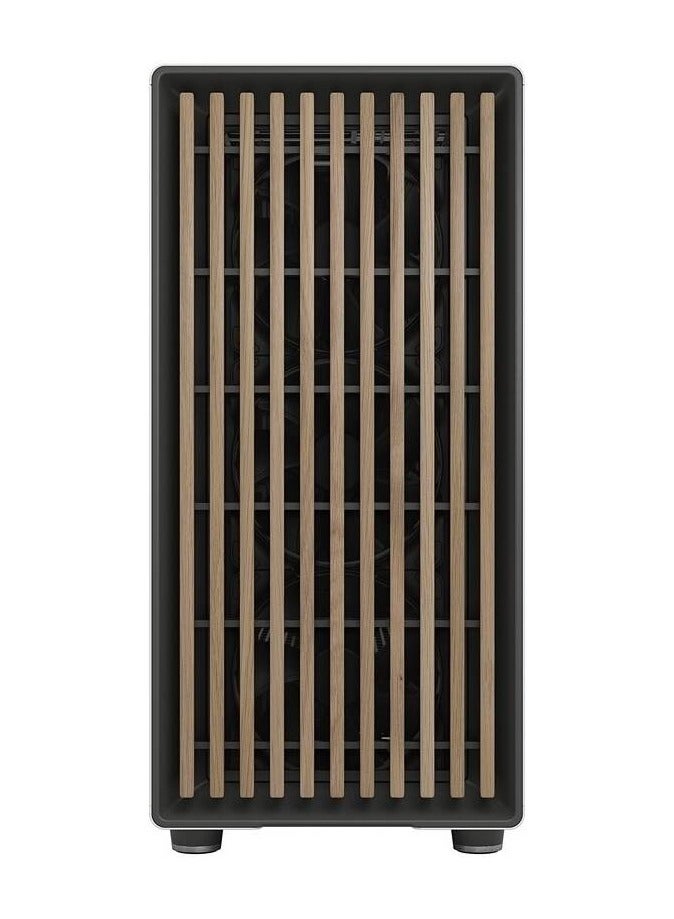 Fractal Design North XL E-ATX Mid Tower Computer Case, Mesh Side Panel, 3x Aspect 140mm PWM Included, Up to 420mm Radiator 9x Fans Support, Dust Filters, Type-C, 2x USB 3.0, White | FD-C-NOR1X-03 - Image 2