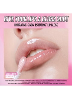KAJA Lip Gloss Gloss Shot ; Gift With Jojoba Oil Sheer Hydrating Juicy Plumper Looking Lips 01 Crystal Clear 0.14 Fl Oz  - Image 3