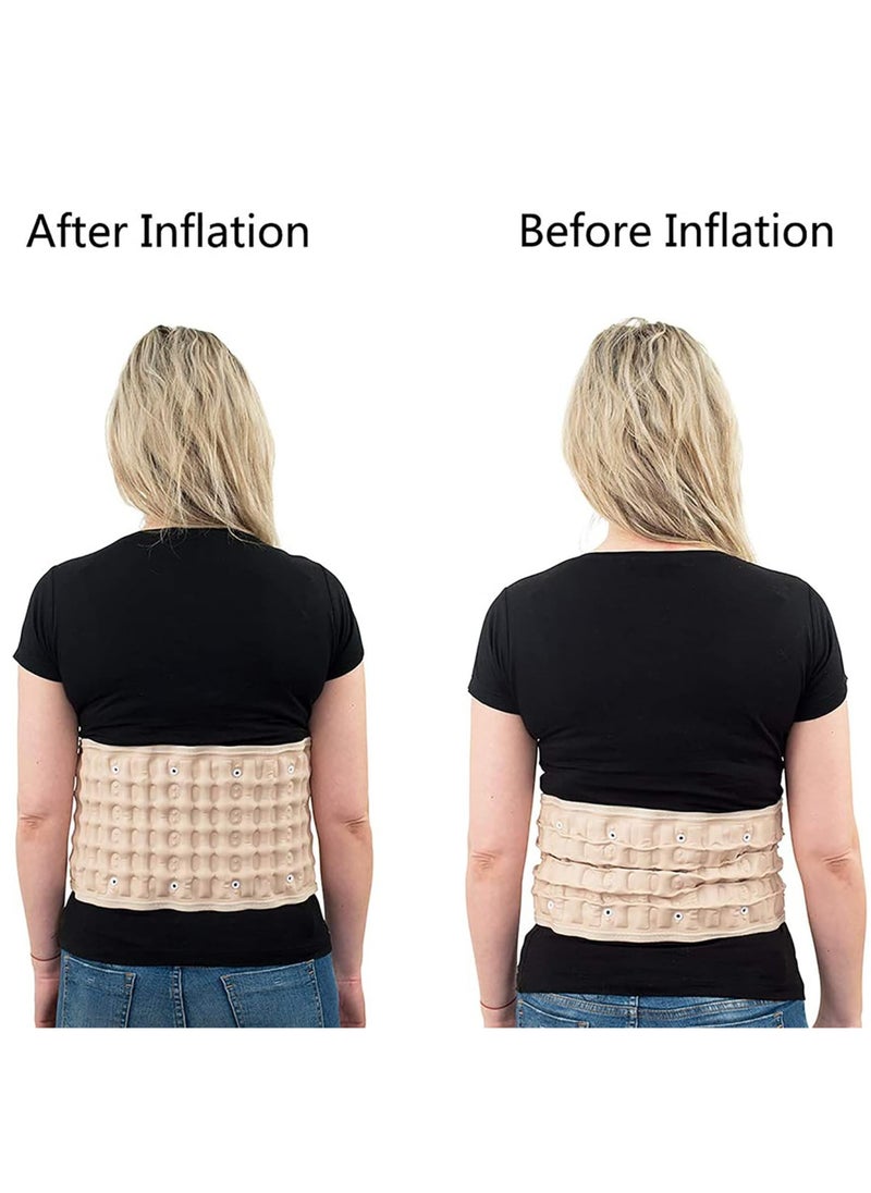 Gerenic - Physical Decompression Back Belt, Spinal Air Traction Belt, Suitable for Lower Back Pain Relief, Back Support & Lumbar Traction Belt (Women & Men One Size Fits) - Image 1